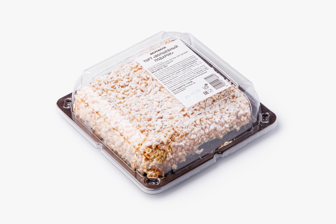 

Торт ВкусВилл Волшебный подарок 500 г