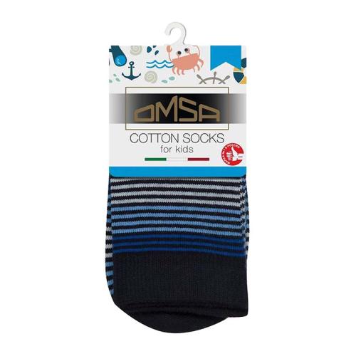

Носки детские Omsa For Kids в полоску синие 23-26