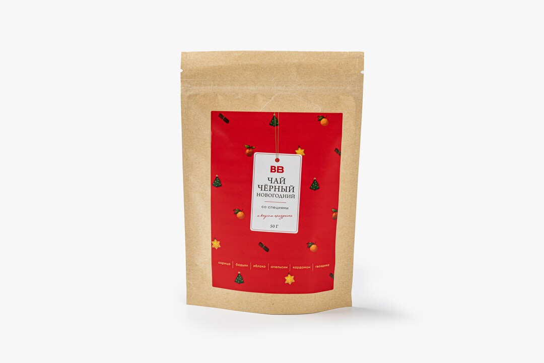 

Чай черный Новогодний со специями 50 г