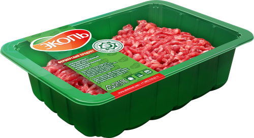 

Фарш говяжий Эколь Халяль 400 г