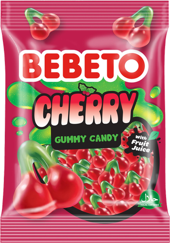 

Мармелад жевательный Bebeto Cherry со вкусом вишни 80 г