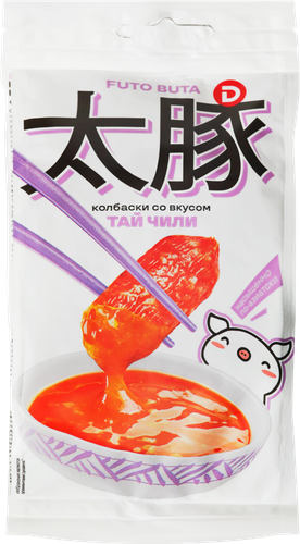 

Колбаски Дымов Тай Чили сырокопченые 50 г