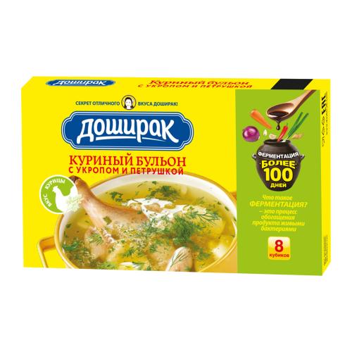

Куриный бульон Доширак с укропом и петрушкой 80 г