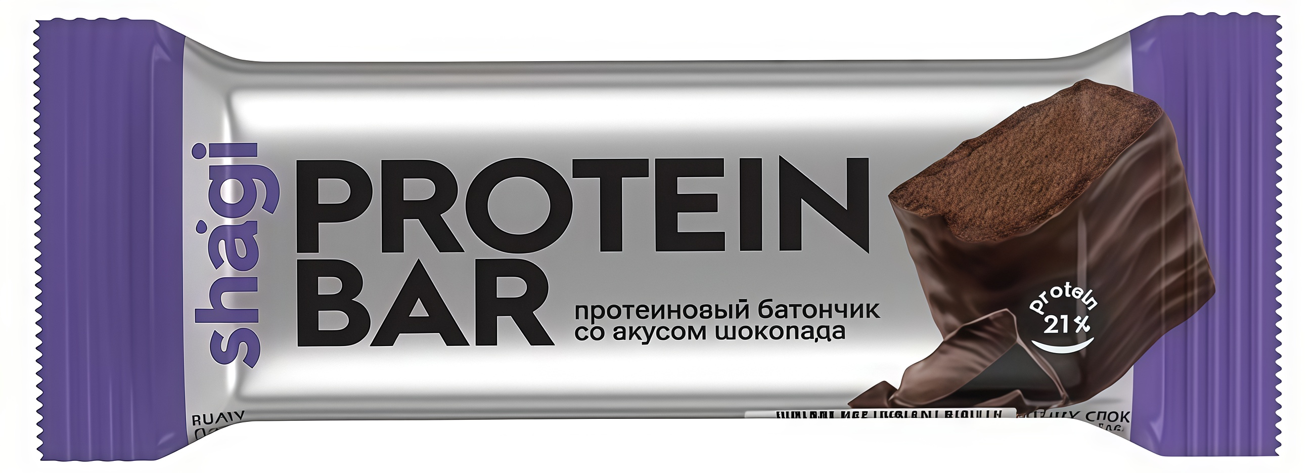 

Батончик протеиновый Shagi Protein Bar шоколадный 40 г