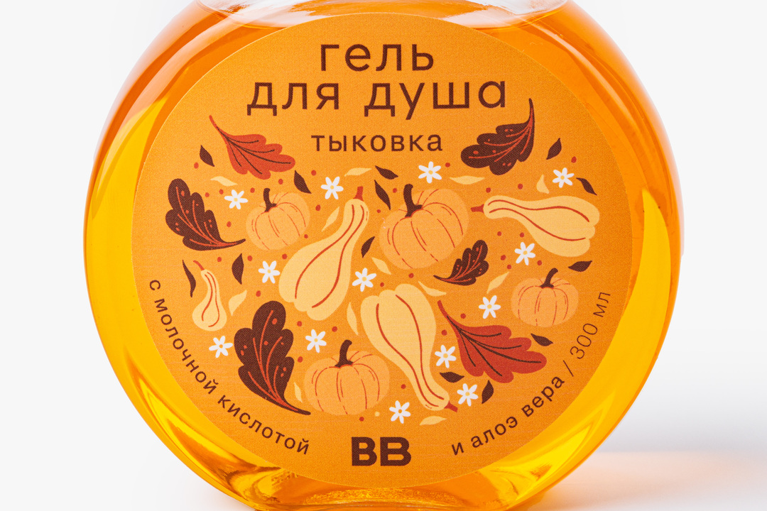 

Гель для душа ВкусВилл Тыковка с молочной кислотой 300 мл