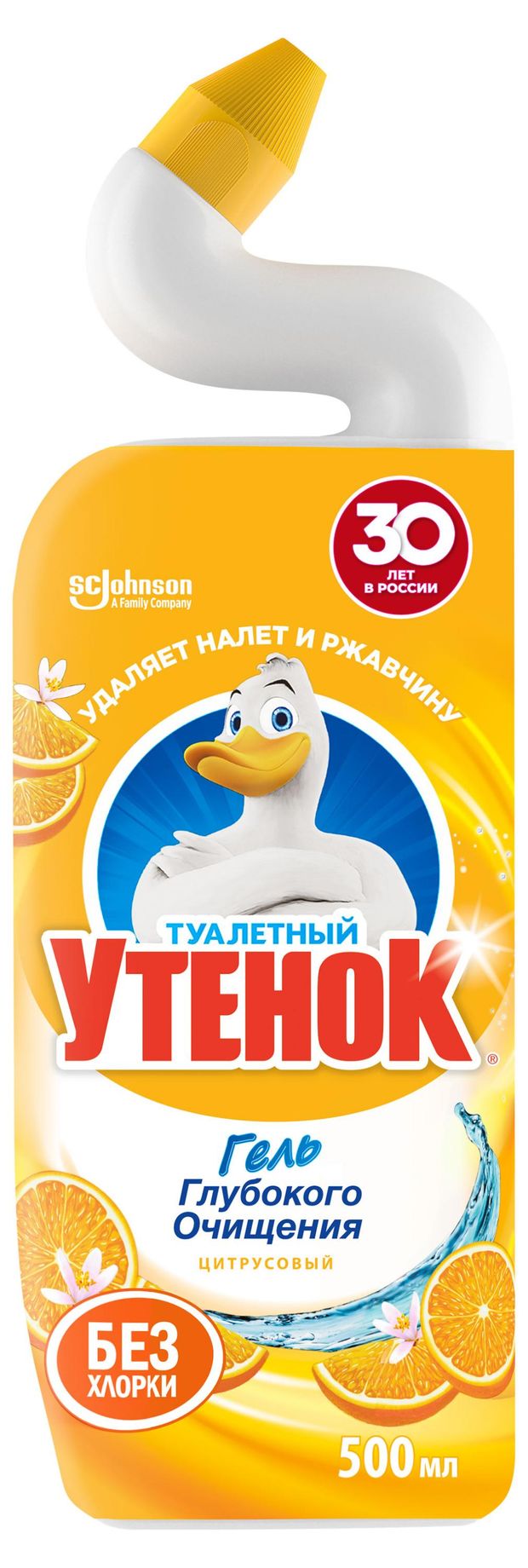 

Чистящее средство для унитазов Туалетный Утенок цитрус 500 мл