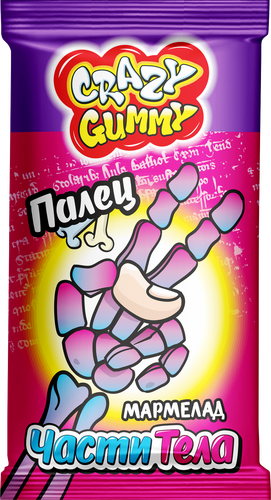 

Мармелад Канди Клаб Части тела 1 шт. в ассортименте 10 г