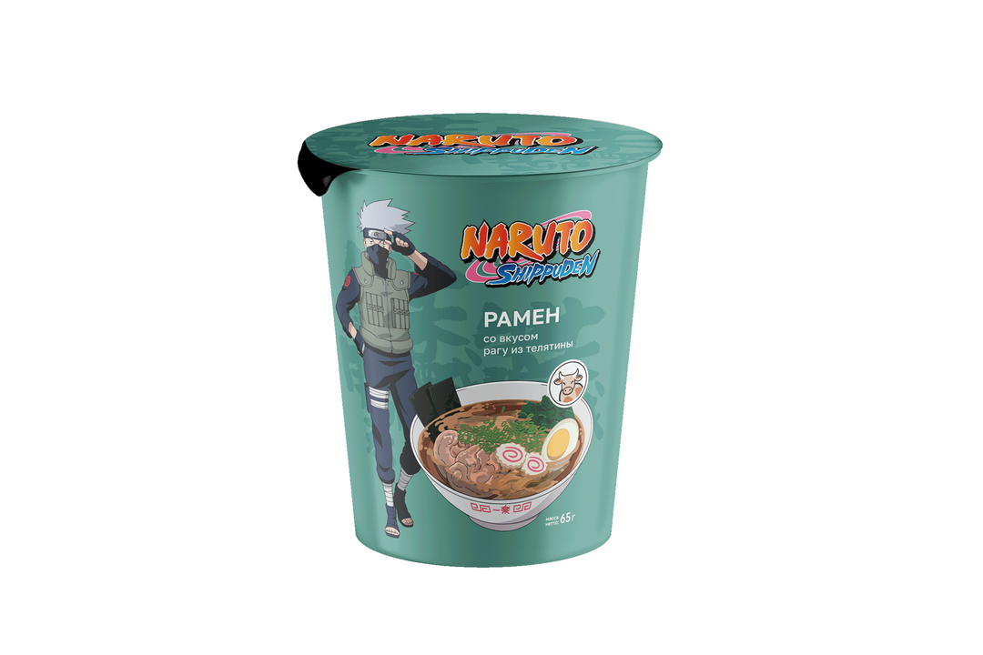 

Лапша Naruto Shippuden рамен телятина 65 г