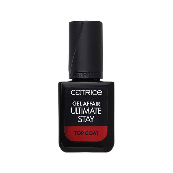 Топовое покрытие для ногтей Catrice Gel Affair Ultimate Stay с эффектом уплотнения 10.5 мл