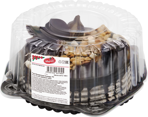 

Торт бисквитный Марчук Сникерс, 1 кг