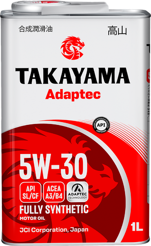 

Масло моторное TAKAYAMA синтетическое SAE 5W-30 API SL/СF 1 л