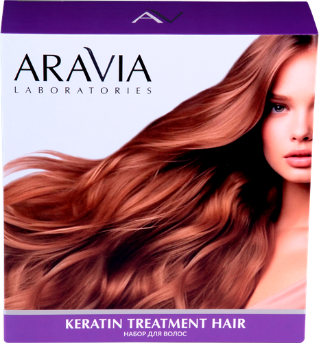 

Набор для ухода за волосами Aravia Laboratories Keratin Treatment 560 мл