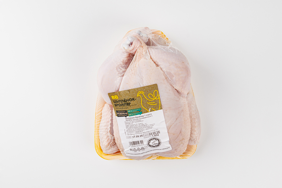 

Тушка цыпленка-бройлера Халяль вес