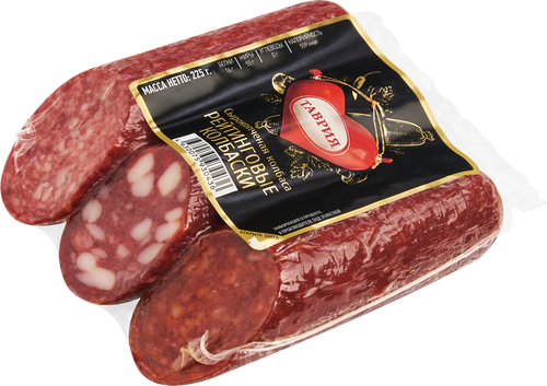 

Колбаски Таврия Рейтинговые сырокопчёные 225 г