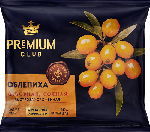 Облепиха Premium Club быстрозамороженная 300 г