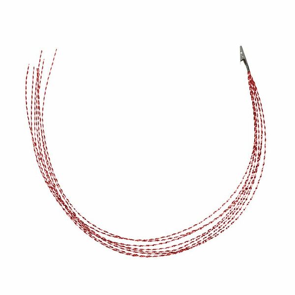 Ёлочная декорация на клипсе, Снежное кружево, 80 см