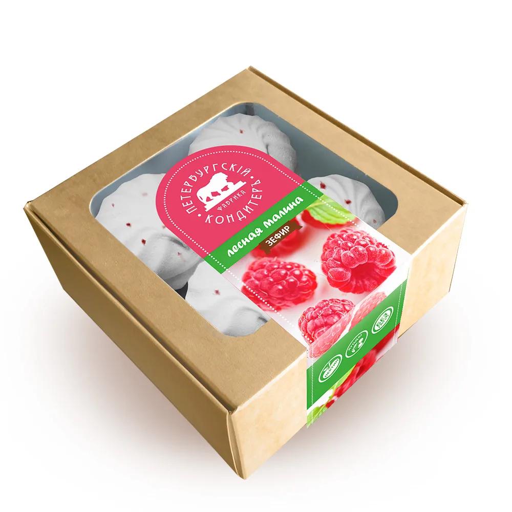 

Зефир Лесная малина Петербургский Кондитеръ с ягодами малины, 200 г