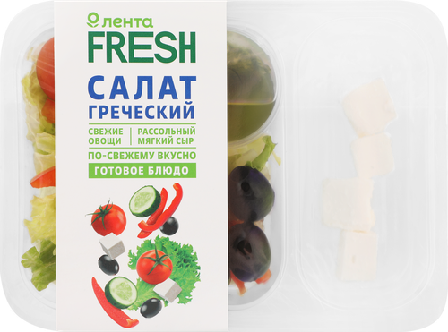 

Салат Лента Fresh греческий 150 г