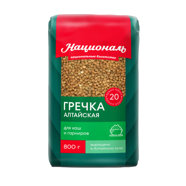 Гречка Националь Алтайская 800 г