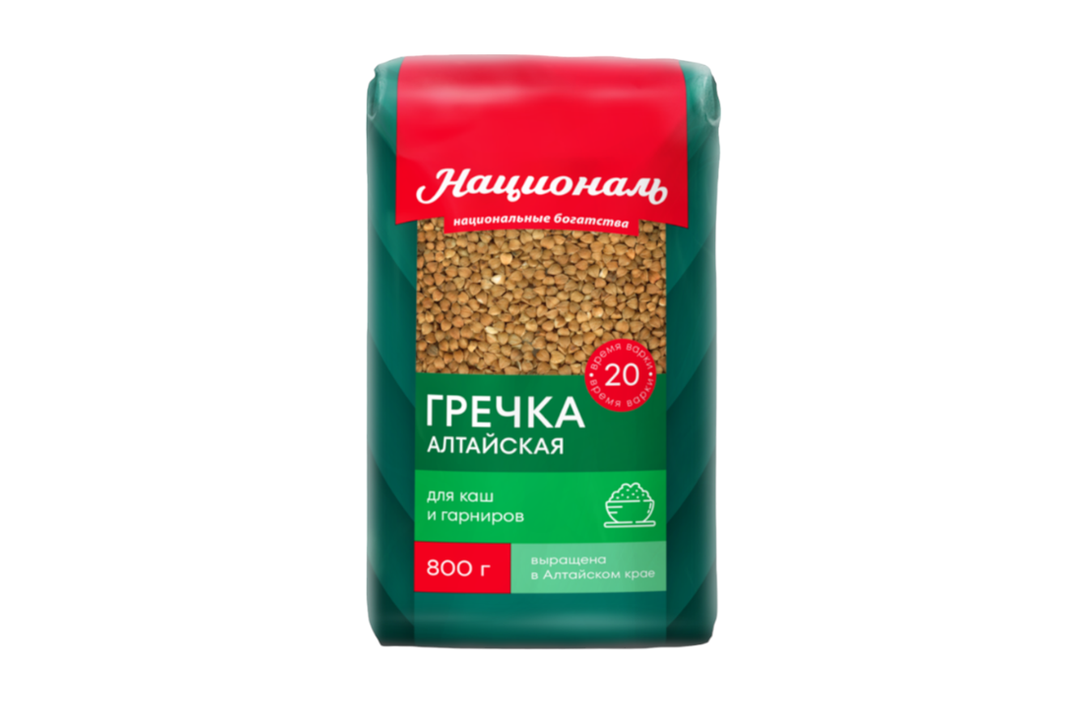 

Гречка Националь Алтайская 800 г