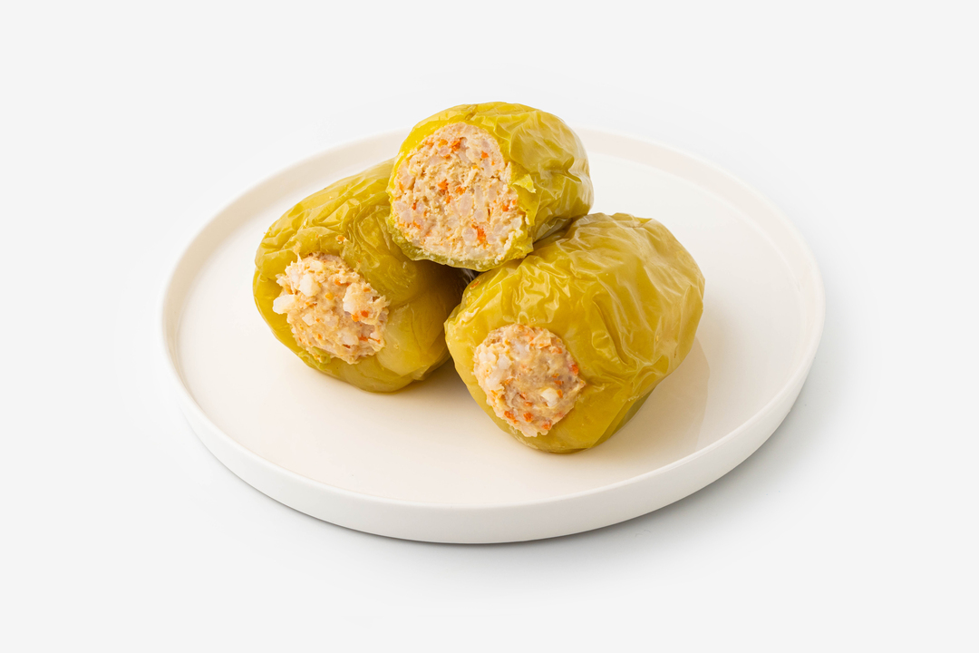 

Перец фаршированный ВкусВилл с индейкой замороженный 600 г