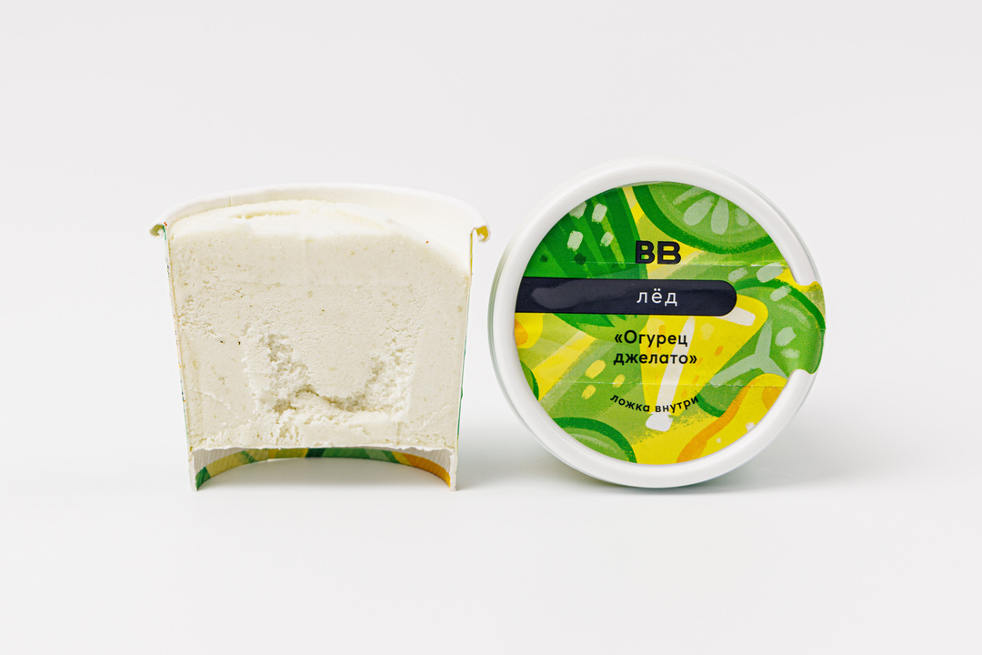 

Лед Огурец ВкусВилл джелато 80 г