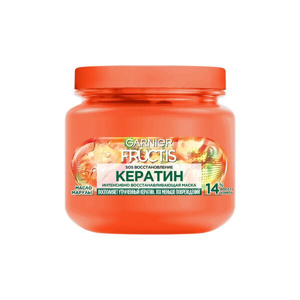 Маска для волос Garnier Fructis Sos Кератин реанимирующая 320 мл