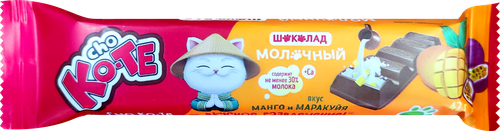 

Батончик шоколадный Essen Choko-te манго-маракуйя 42 г