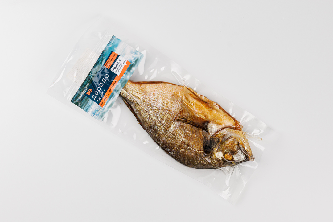 

Дорадо горячего копчения вес