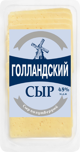 

Сыр Голландский нарезка 45% 110 г