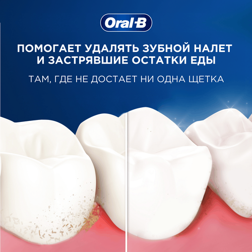 

Зубная нить Oral-B Essential Floss Мята вощеная 50 м