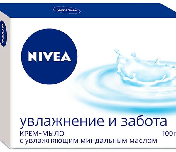 Крем-мыло NIVEA Увлажнение и забота 100г
