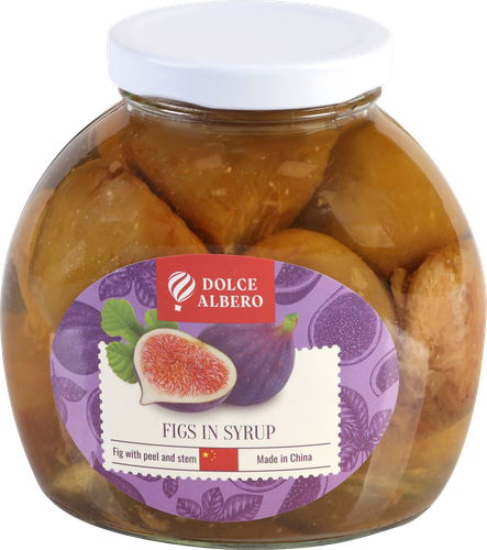 

Инжир Dolce Albero консервированный в сиропе, 580 мл