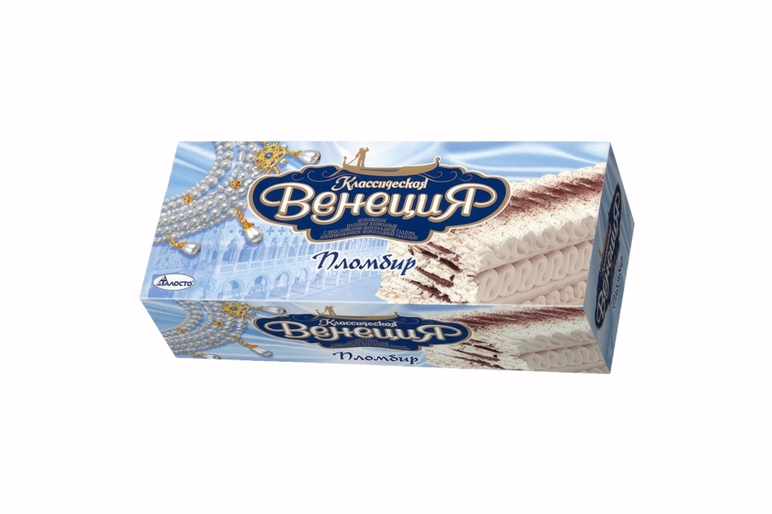 

Мороженое пломбир Талосто Классическая Венеция 450 г