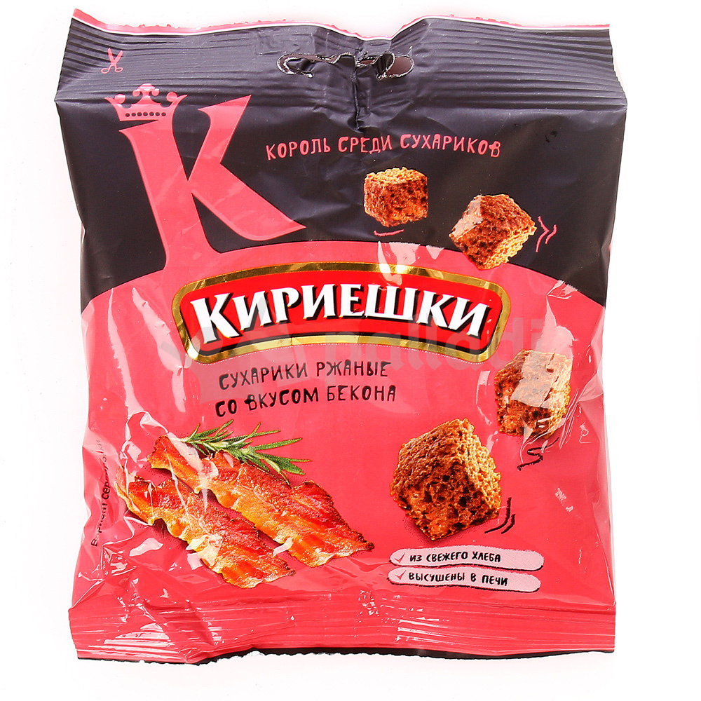 

Сухарики Кириешки Бекон 200 г