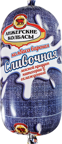 

Колбаса вареная Анжерские колбасы Сливочная, категория Б 450 г