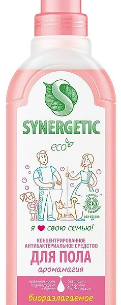 Концентрированное универсальное средство мытья пола Synergetic Аромамагия 750 мл