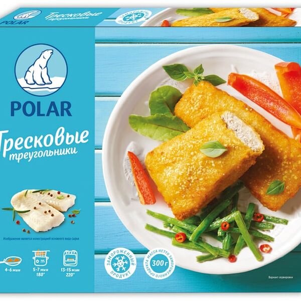 Треугольники Polar тресковые 300г