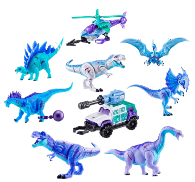 

Яйцо-сюрприз Zuru 5 Surprise Dino Strike cерия 6 с аксессуарами 1 шт. дизайн в ассортименте