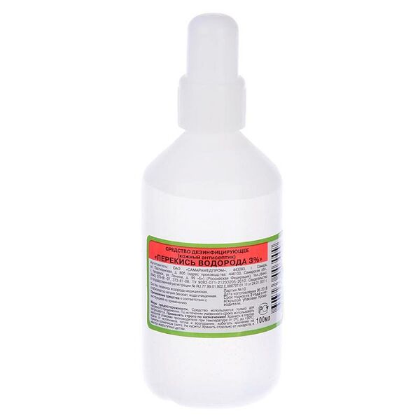 Перекись водорода 3% 100 мл