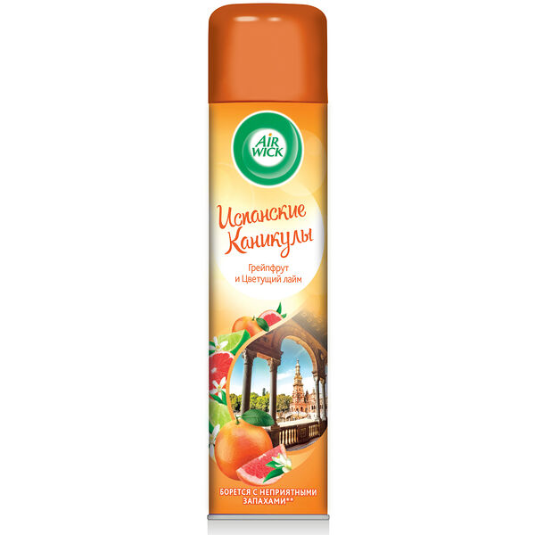 Освежитель воздуха Air Wick Испанские Каникулы Грейпфрут и цветущий лайм