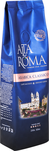 

Кофе Alta roma Arabica Classico молотый 250 г