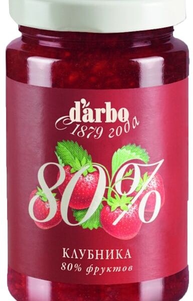 Конфитюр Darbo Клубника 250г