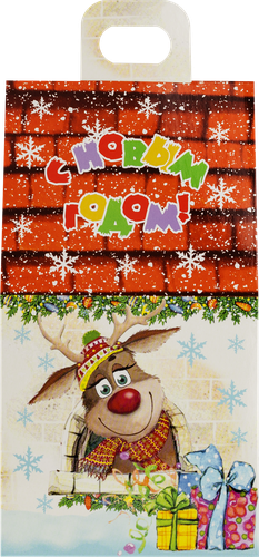 

Конфеты шоколадные Viva Choco Рождественские истории ассорти сахаристые с кремовой начинкой 120 г