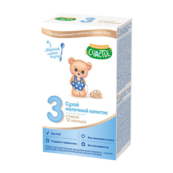 Напиток сухой молочный Маленькое счастье 12мес+ 300г ДП