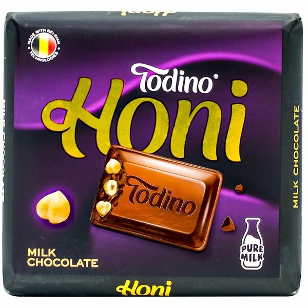 Шоколад Todino Honi молочный с фундуком 60 г