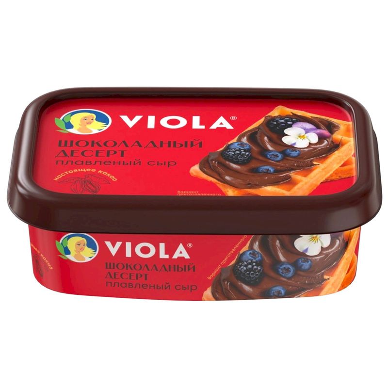 

Сыр плавленый Viola Шоколадный десерт 30% без змж 180 г