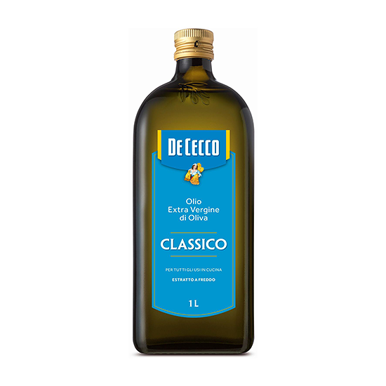 Масло оливковое De Cecco Classico Extra Virgin нерафинированное 1 л