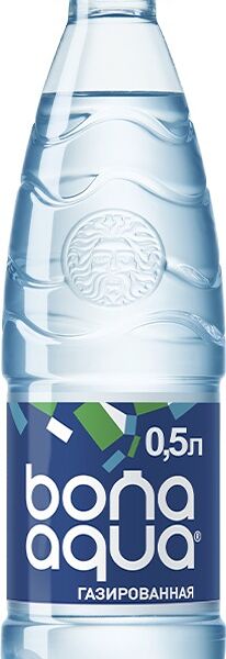 Вода питьевая Bona Aqua газированная 500 мл