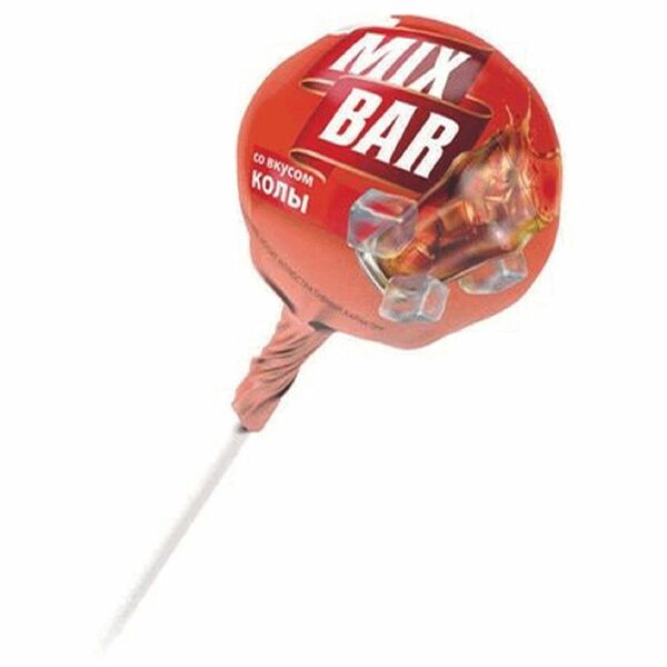 Карамель Mixbar ассорти вкусов на палочке вес